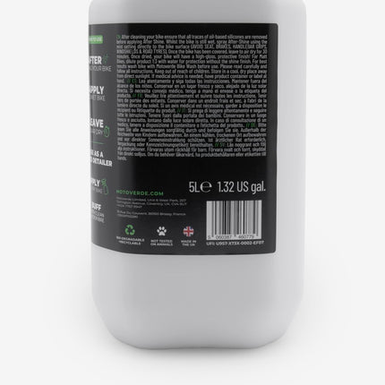 Motoverde After-Shine 5 Litre Refill for Motorcycle
