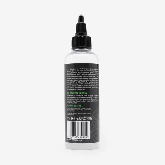 Motoverde PTFE Chain Lube 125ml for Motorcycle