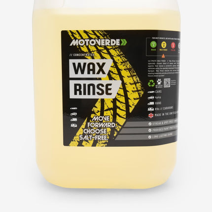 Motoverde Wax Rinse (Concentrated) 5 Litre for Motorcycle