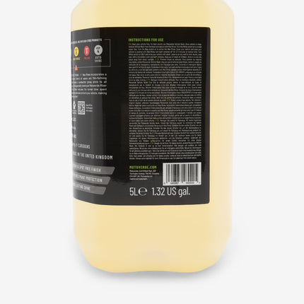Motoverde Wax Rinse (Concentrated) 5 Litre for Motorcycle