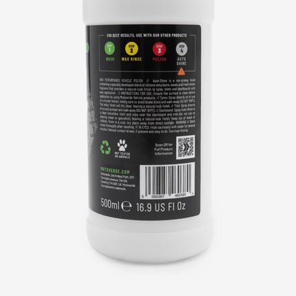 Motoverde Auto Shine 500ml for Motorcycle