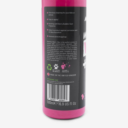 Motoverde Waterless Wash + Wax 500ml for Motorcycle