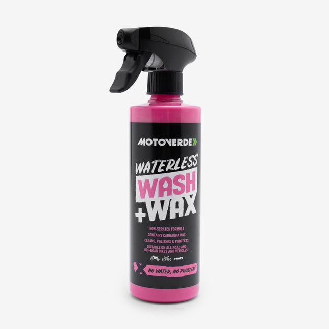 Motoverde Waterless Wash + Wax 500ml for Motorcycle