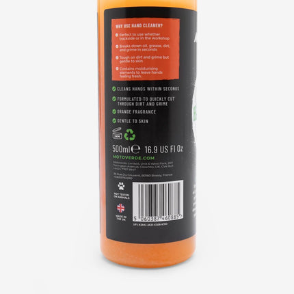 Motoverde Mechanics Hand Cleaner 500ml for Motorcycle