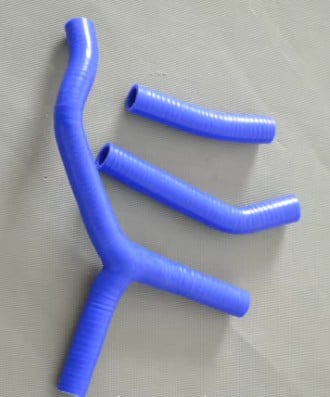 Hose Y Kit 3pcs SX125 SX200 98-06 KTM, Silicone Radiator Blue