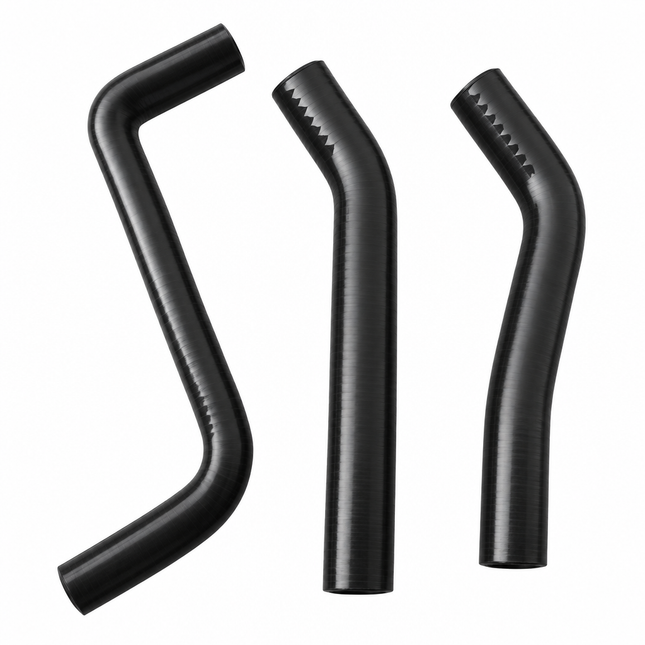 Radiator Hose Kit 3pcs Black 06-14 Honda TRX450ER TRX450R Silicone 19111-HP1-600