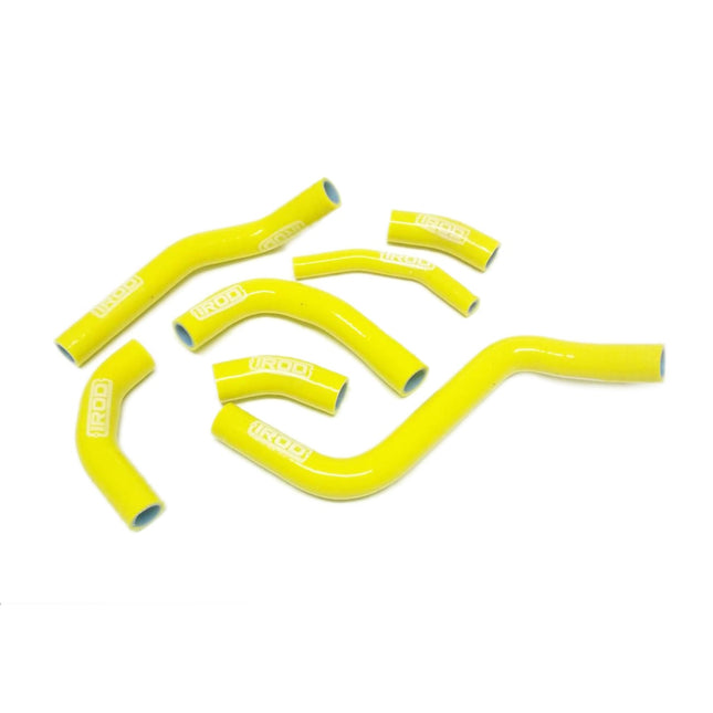 Hose Kit 7pcs RMZ 250 19-20 RM-Z250 Suzuki , Silicone Radiator Yellow 010130, Irod