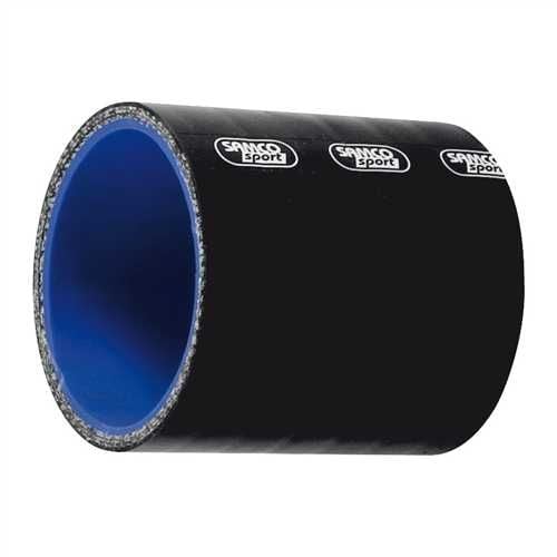 Silicone Hose Coupling 41mm Black, Universal Joiner Air, Water, Intake