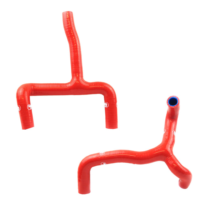 Coolant Hose 3 Piece Kit Red 14-17 Beta 350 390 430 480 500 Thermo Bypass Samco BET-8-RD