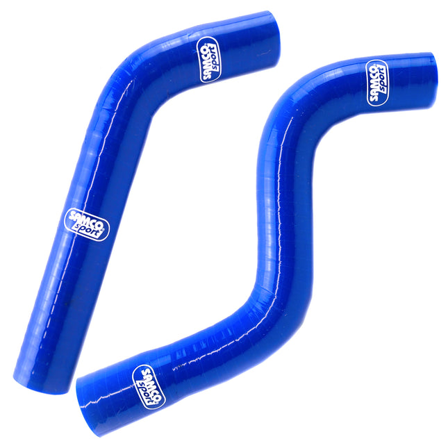 Coolant Hose 2 Piece Kit Blue 09-13 Yamaha 450 Yfz Yfm R Samco Sport YAM-42-BU