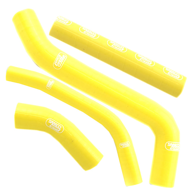 Coolant Hose 4 Piece Kit Yellow 10-13 Yamaha 450 YZ F Samco Sport YAM-47-YE