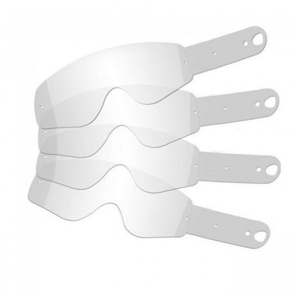 Rnr Smith Fuel Tear Offs Pack, Tear Offs PK/10, TP123, Smith Intake/fuel Pattern