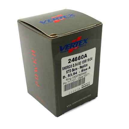 Piston Kit Vertex 54mm A Sherco SE125R 2018-24, Vertex 24660A