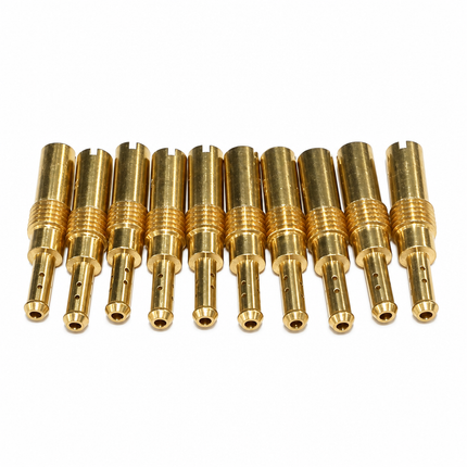 10PCS Kit 32-55 Pilot Jet N424-21 Keihin Slow Jet Carburettor Pwk Pe Cvk Fcr Pwm Pj Cbr CR Cvk Oko