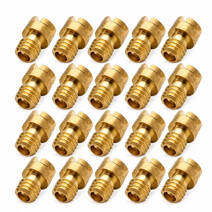 Carburetor Jet Kit 5mm 20pcs Keihin Pwk Round 85-132
