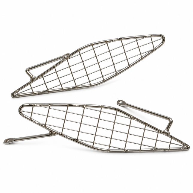 Headlight Grill Steel Protection Yamaha YFM660R Chrome