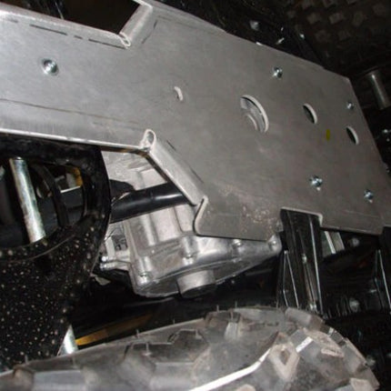Full Skid Plate Aluminum All Years Yamaha Grizzly Yfm 125, 734 Ricochet