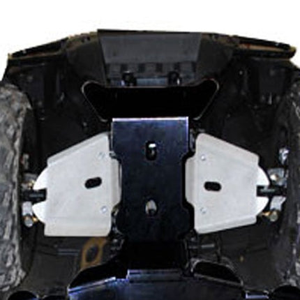 A-arm Skid Plates Aluminum 12-13 Kawasaki Bruteforce 300, 764A Ricochet