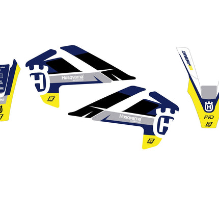 Husqvarna Tc 85 18-24 Dream 5, Blackbird Decal Kit, 2614AB