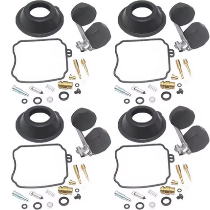 Carburettor Rebuild Kit With Floats + Diaphragm Yamaha XVZ1300 5DM-14940-00-00 4SV-14985-00-00