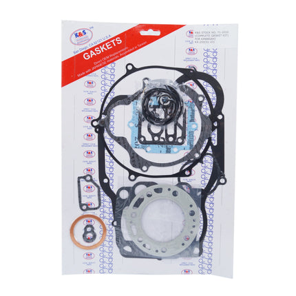 Gasket Full Set 01-03 KX250, K&s 71-2010 Kawasaki