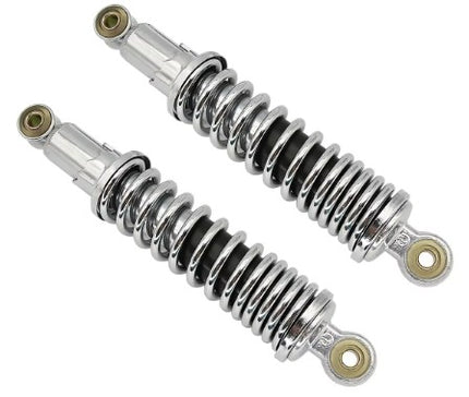 Shock Absorbers Pair 280mm Eye/eye Silver Honda Z50 Z50A Z50J Z50R