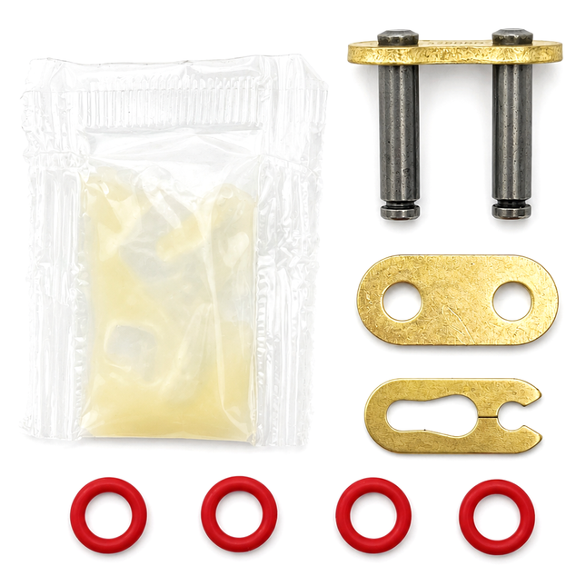Drive Chain Spring Link O-ring 428HPO Gold JTCL428HROGBS