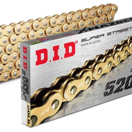 DID 520ZVM-X Gold Chain 110L ZJ, DID520ZVMXGG110, 3012450, DID520ZVMXGG110
