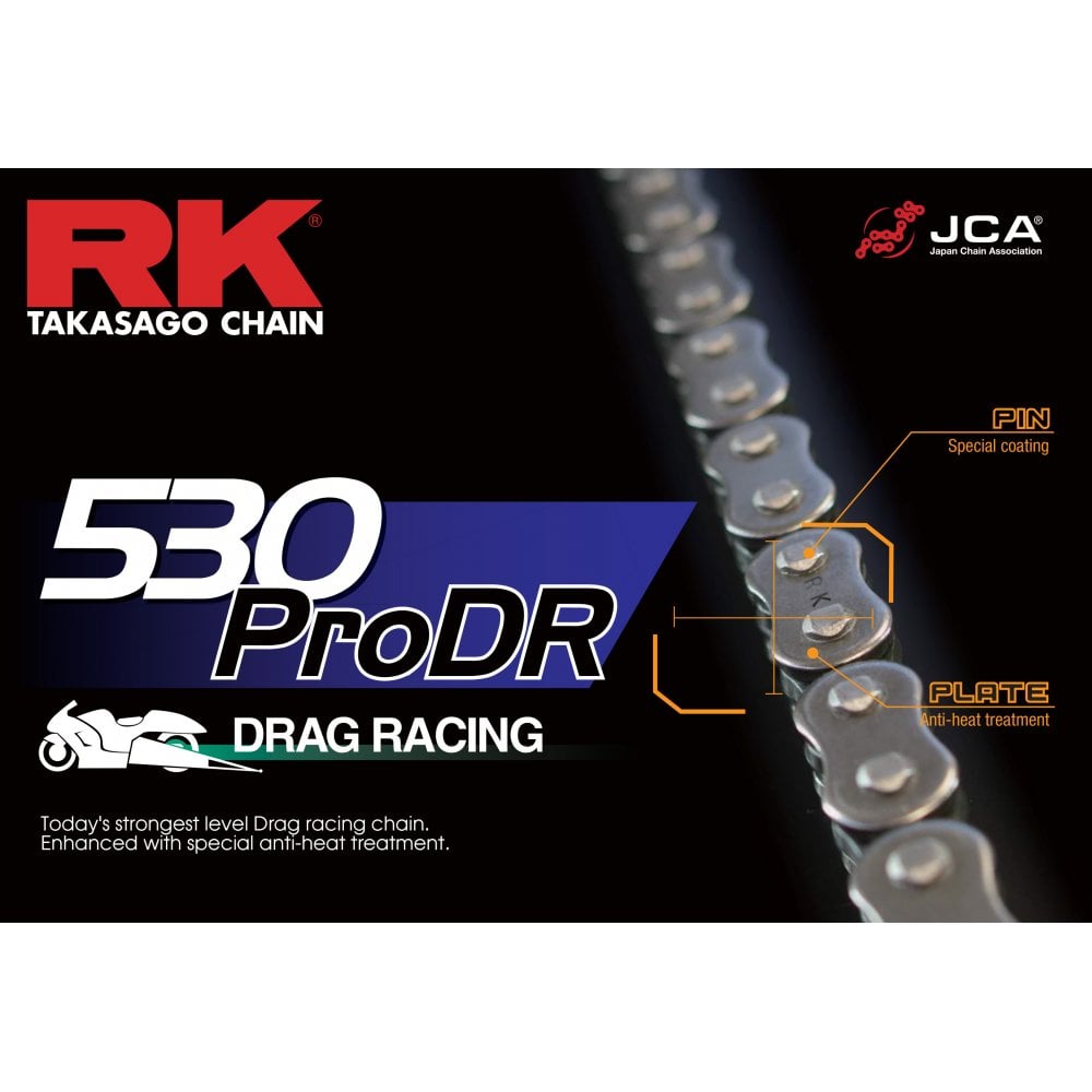 RK 530 PRO DR Drag RaceChain Clip Link CL