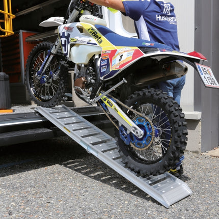Aluminum Ramp for Loading/Unloading Motorcycles 2220x280mm 350kg Capacity - Beta Tools 3057