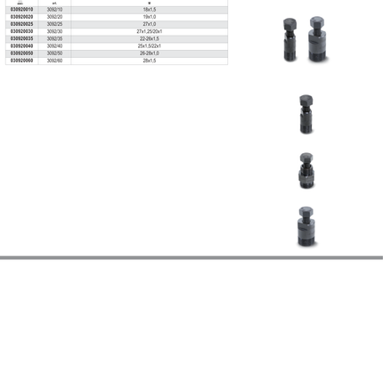 Flywheel Puller with External Thread M25x1.5/22x1.0 - Beta Tools 3092/40