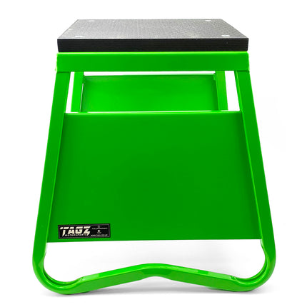Heavy Duty Steel Box Stand MX, Medium / 380mm High MX Stand, Green