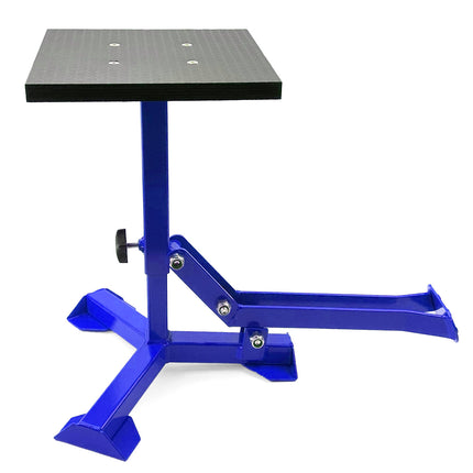 Elite Tripod Pop Up Stand, Big Feet / Gloss Blue / Tag-z, MX Stand Pit Paddock Enduro