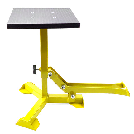 Elite Tripod Pop Up Stand, Big Feet / Gloss Yellow / Tag-z, MX Stand Pit Paddock Enduro
