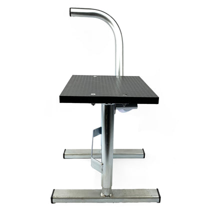 HD Jack-up-stand Twin Leg v5, Bright Zinc Plate, Large Stand 440mm High MX
