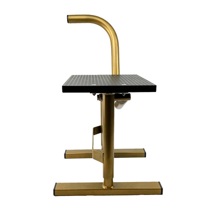 HD Jack-up-stand Twin Leg v5, MX & Enduro 125>625cc Gold, Large Stand 440mm High MX