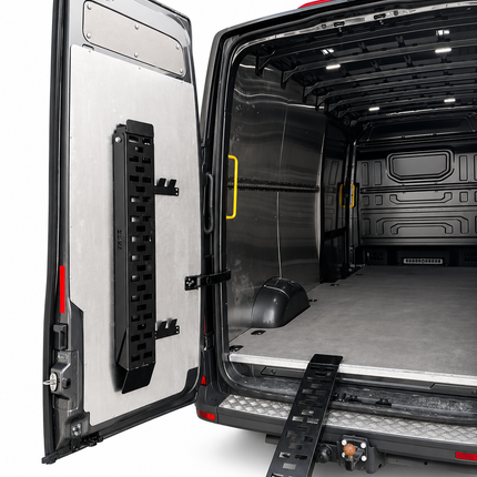 Single Loading Ramp Transport Storage Hanger 3mm Steel - Black