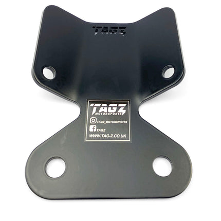 5mm Heavy Duty Plate Black, Tow Bar Bumper Protector Plate