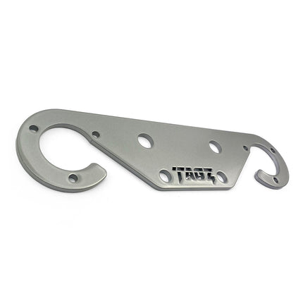 Heavy Duty Tow Bar Bumper Twin Socket Plate Sliver