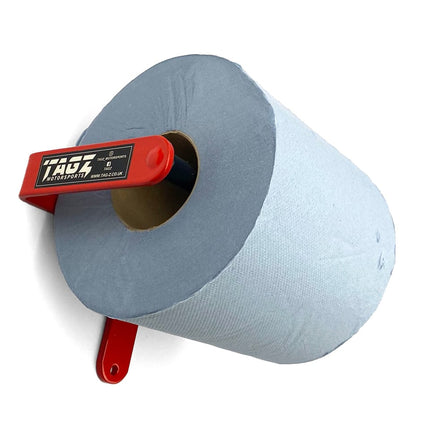 H/D Fixed Roll Holder + 1 Roll, Red