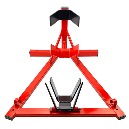Roll On Wheel Chock Red/bk, Heavy Duty Roll On Shoe