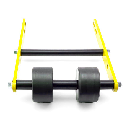 Wheelie Bar 2 Roller Tag-z Yellow, ATV Quad Wheelie Saver / Catch, 3.4KG Size 34x22x7cm