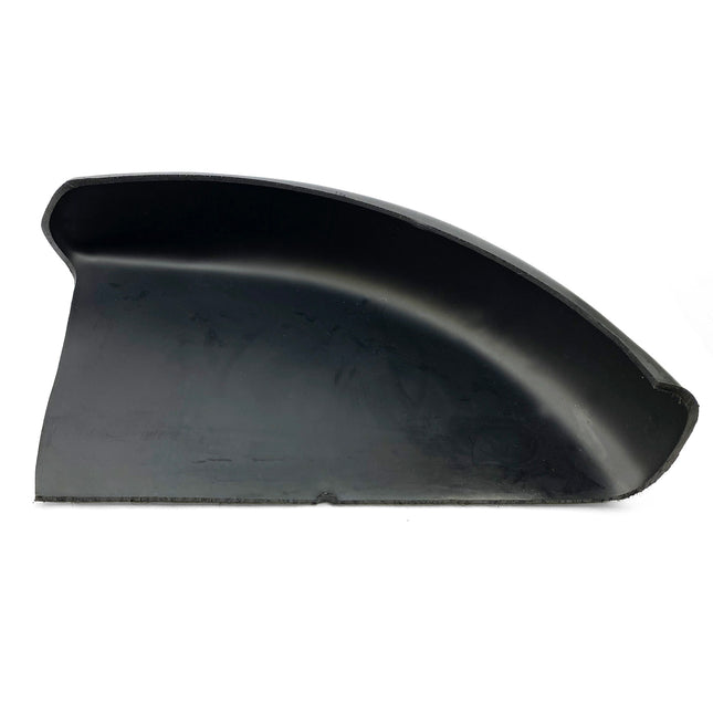 Left Hand Sidecar Fender Mudguard, Black / Universal Fitment For LH Sidecars