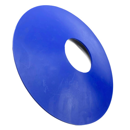 Sidecar Wheel Disk Cover, Blue / Universal Fitment