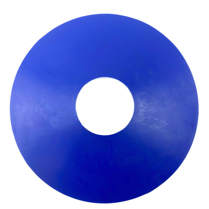 Sidecar Wheel Disk Cover, Blue / Universal Fitment