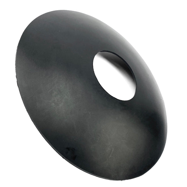 Sidecar Wheel Disk Cover, Black / Universal Fitment