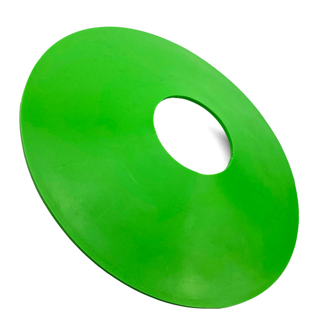 Sidecar Wheel Disk Cover, Green / Universal Fitment