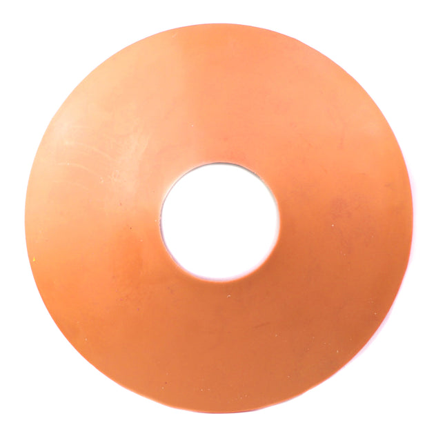Sidecar Wheel Disk Cover, Orange / Universal Fitment