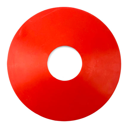 Sidecar Wheel Disk Cover, Red / Universal Fitment