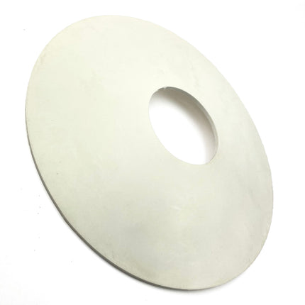 Sidecar Wheel Disk Cover, White / Universal Fitment
